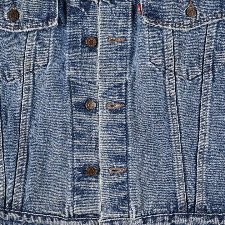 90'S Levi's 70598-4897 denim jacket, made in the USA, men's size M, vintage cotton blue type Vintage Second Hand