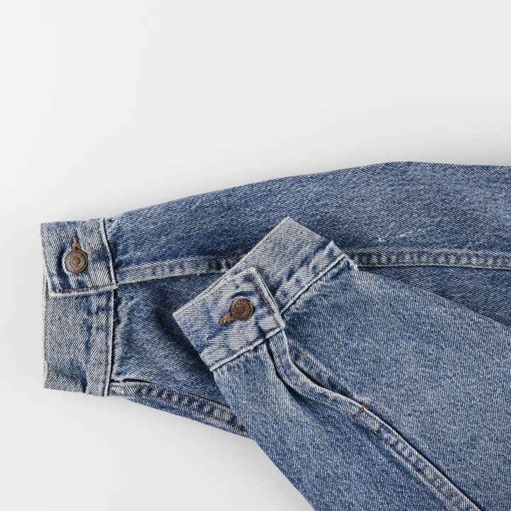 90'S Levi's 70598-4897 denim jacket, made in the USA, men's size M, vintage cotton blue type Vintage Second Hand