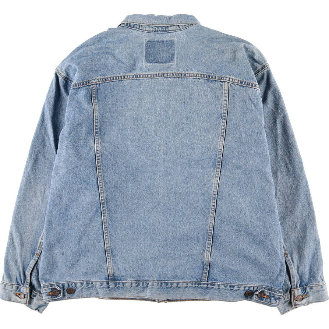 90'S Levi's denim jacket, denim jacket, made in the USA, men's XL size, vintage cotton blue type Vintage Second Hand
