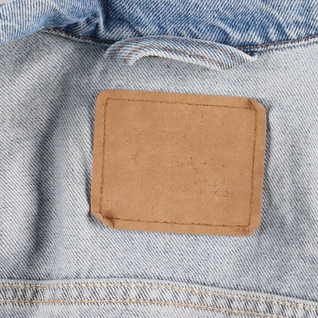 90'S Levi's denim jacket, denim jacket, made in the USA, men's XL size, vintage cotton blue type Vintage Second Hand