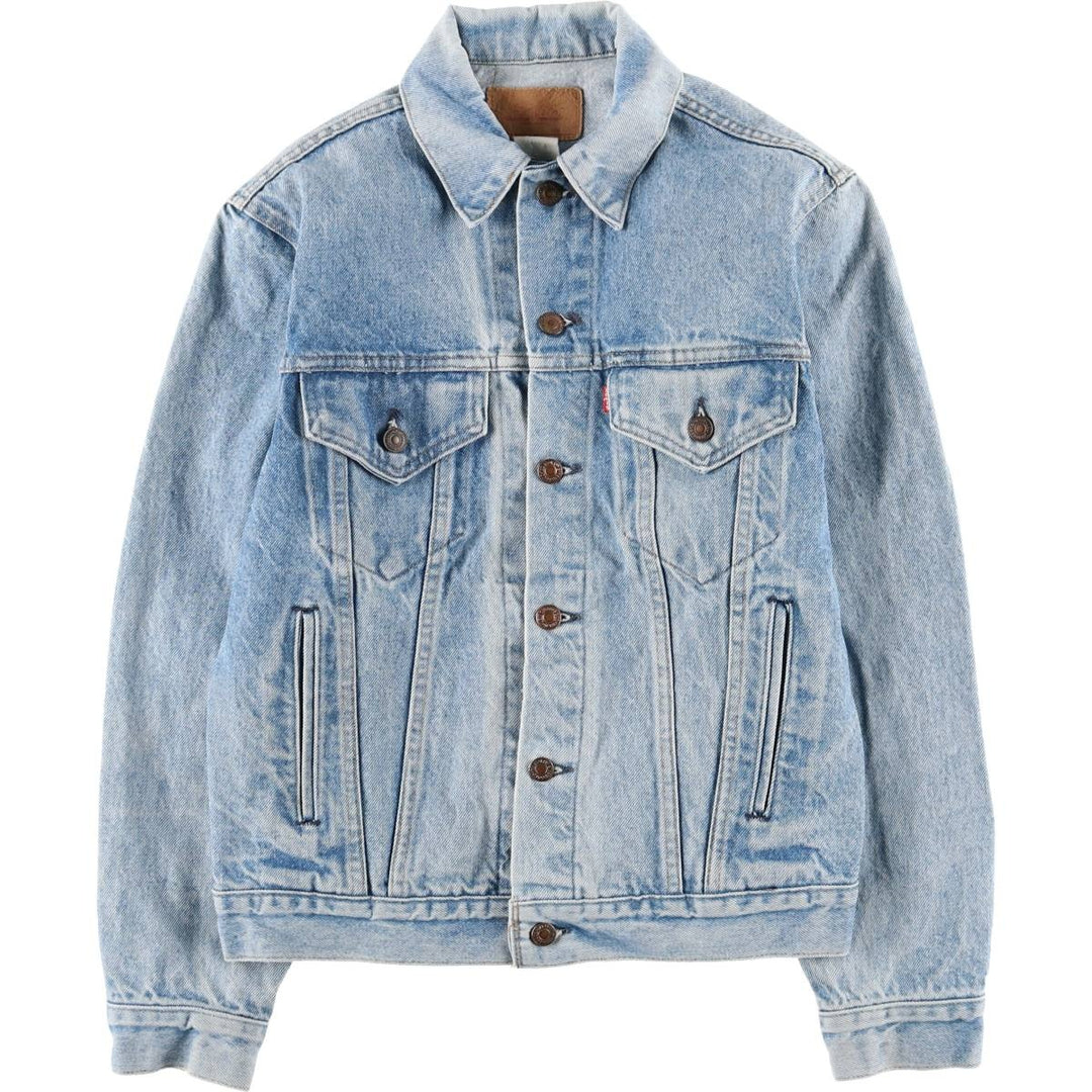 90'S Levi's denim jacket, denim jacket, made in the USA, men's size S, vintage cotton blue type Vintage Second Hand