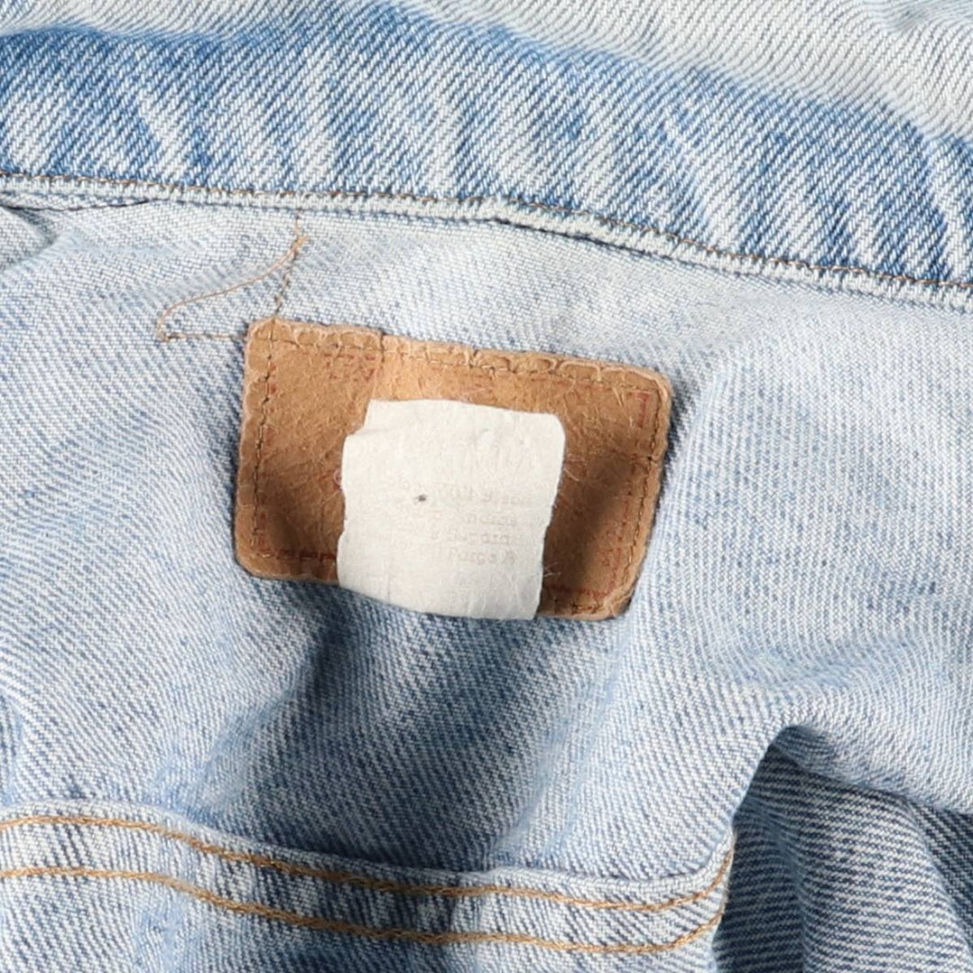 90'S Levi's denim jacket, denim jacket, made in the USA, men's size S, vintage cotton blue type Vintage Second Hand