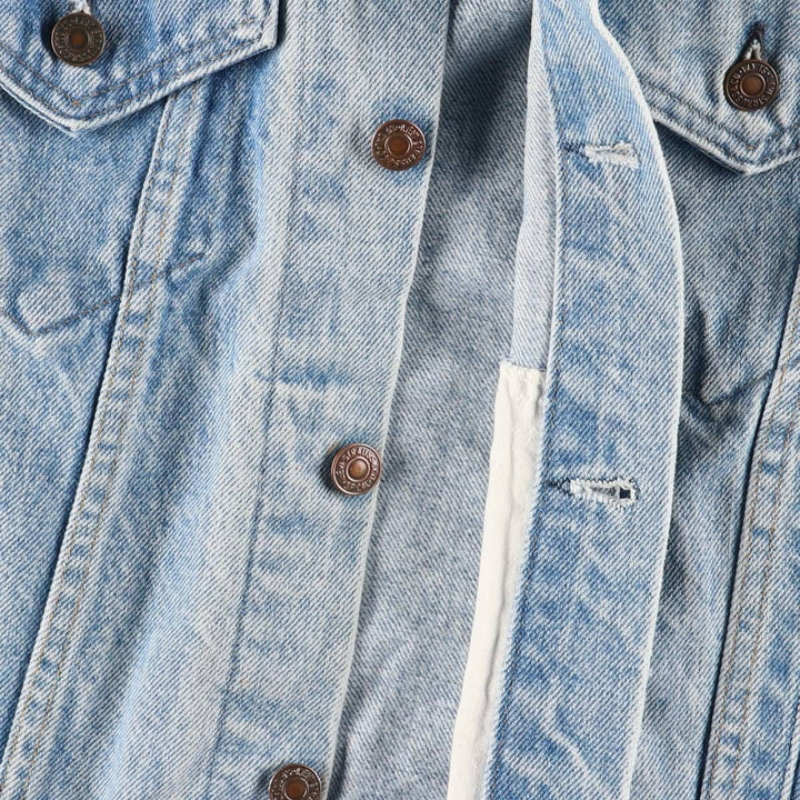 90'S Levi's denim jacket, denim jacket, made in the USA, men's size S, vintage cotton blue type Vintage Second Hand