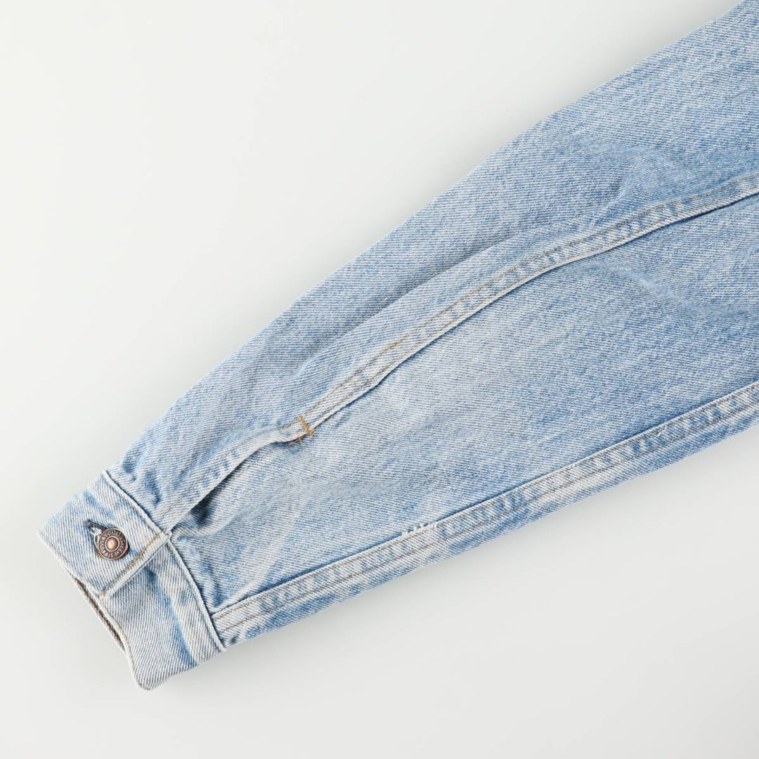 90'S Levi's denim jacket, denim jacket, made in the USA, men's size S, vintage cotton blue type Vintage Second Hand