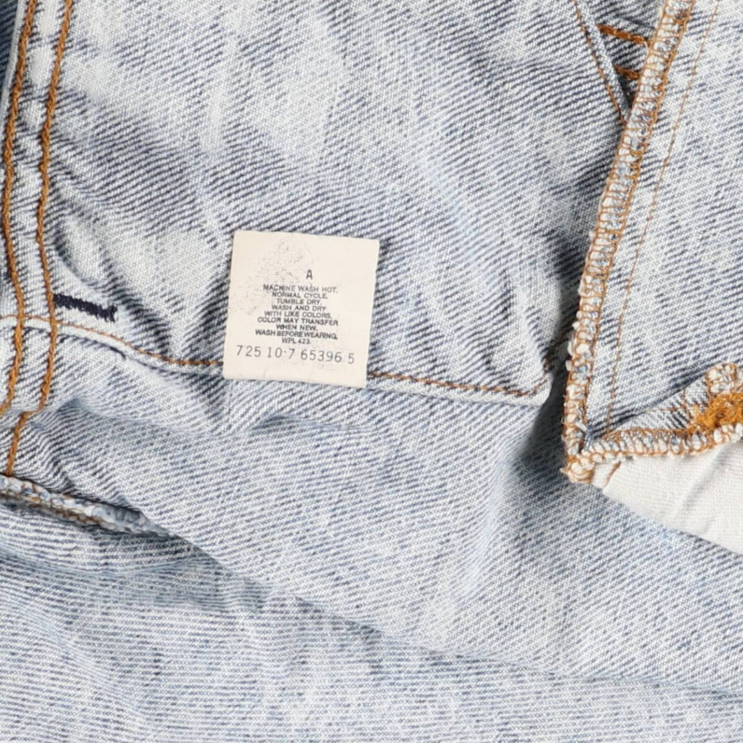 90'S Levi's 70507-0219 Chemical Wash Denim Jacket, G-Jean, Made in USA, Men's S, Vintage cotton blue type Vintage Second Hand