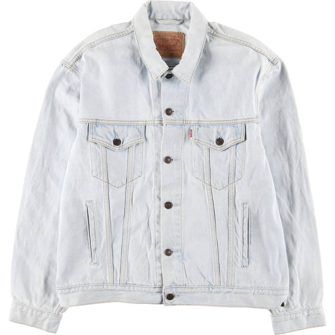 90'S Levi's 70503-0209 Denim Jacket, Men's XL, Vintage cotton blue type Vintage Second Hand