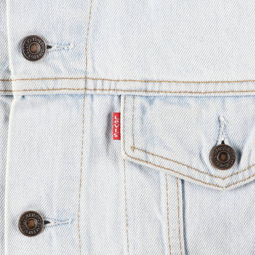 90'S Levi's 70503-0209 Denim Jacket, Men's XL, Vintage cotton blue type Vintage Second Hand