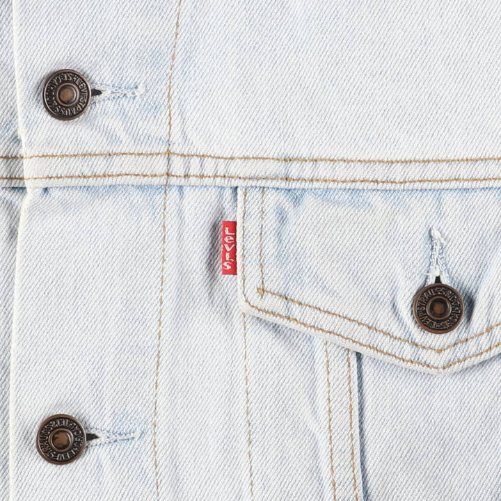 90'S Levi's 70503-0209 Denim Jacket, Men's XL, Vintage cotton blue type Vintage Second Hand