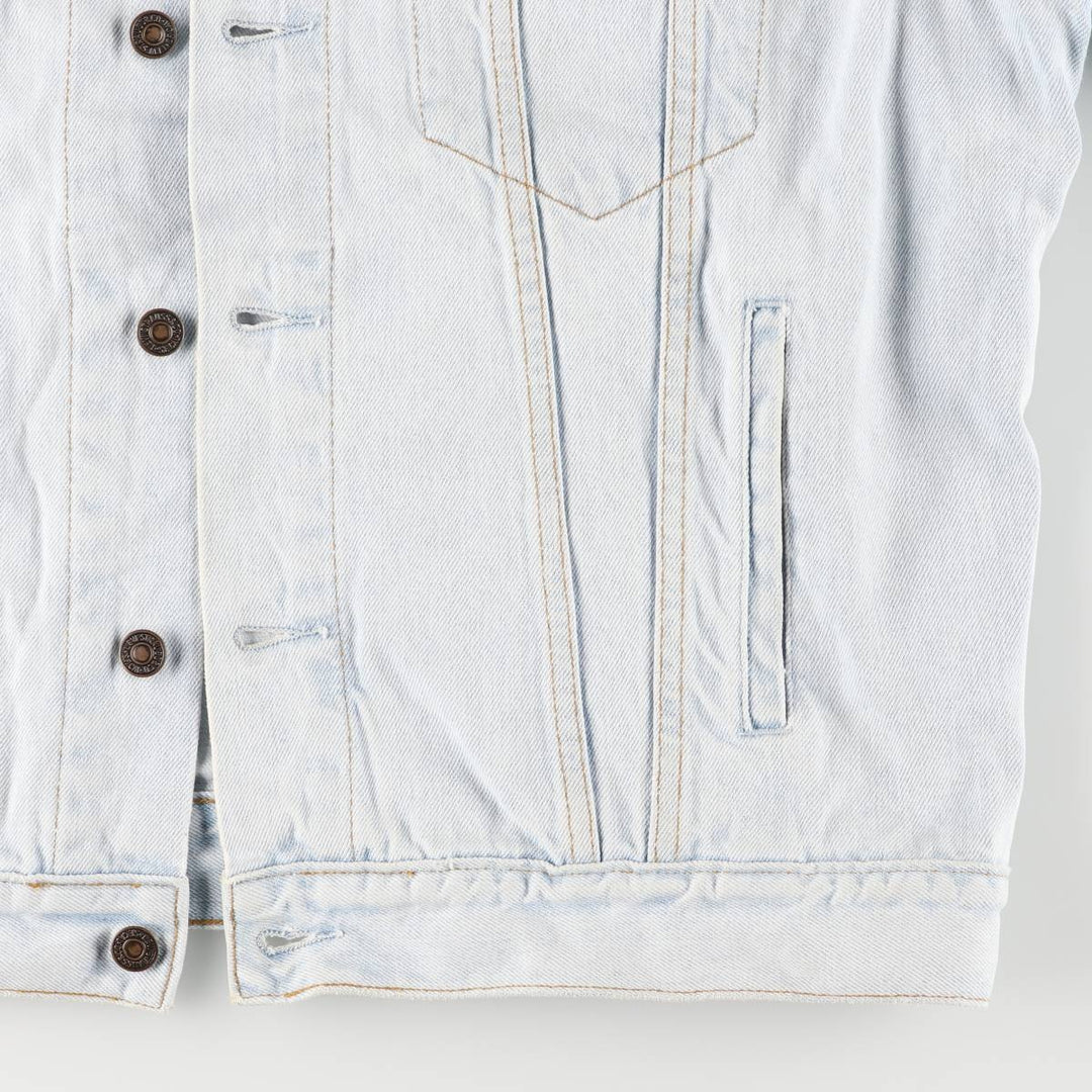 90'S Levi's 70503-0209 Denim Jacket, Men's XL, Vintage cotton blue type Vintage Second Hand