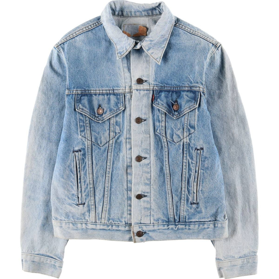 90'S Levi's denim jacket, denim jacket, made in the USA, men's size S, vintage unclear blue type Vintage Second Hand