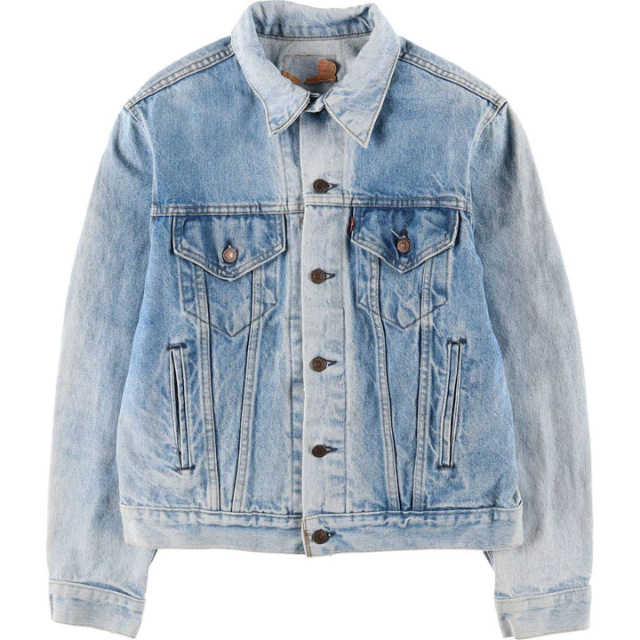 90'S Levi's denim jacket, denim jacket, made in the USA, men's size S, vintage unclear blue type Vintage Second Hand
