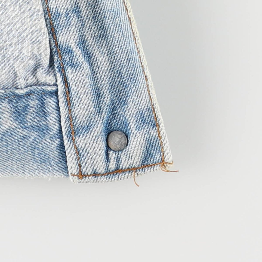90'S Levi's denim jacket, denim jacket, made in the USA, men's size S, vintage unclear blue type Vintage Second Hand