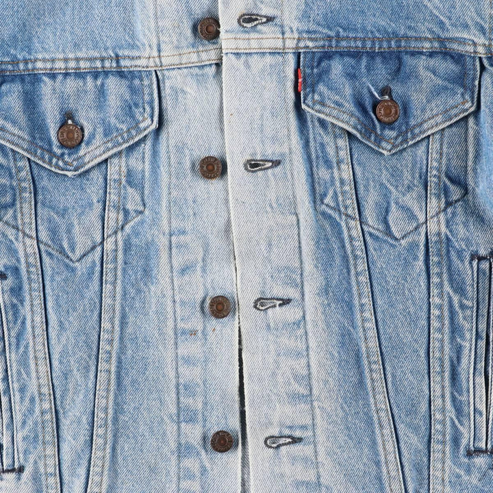90'S Levi's denim jacket, denim jacket, made in the USA, men's size S, vintage unclear blue type Vintage Second Hand