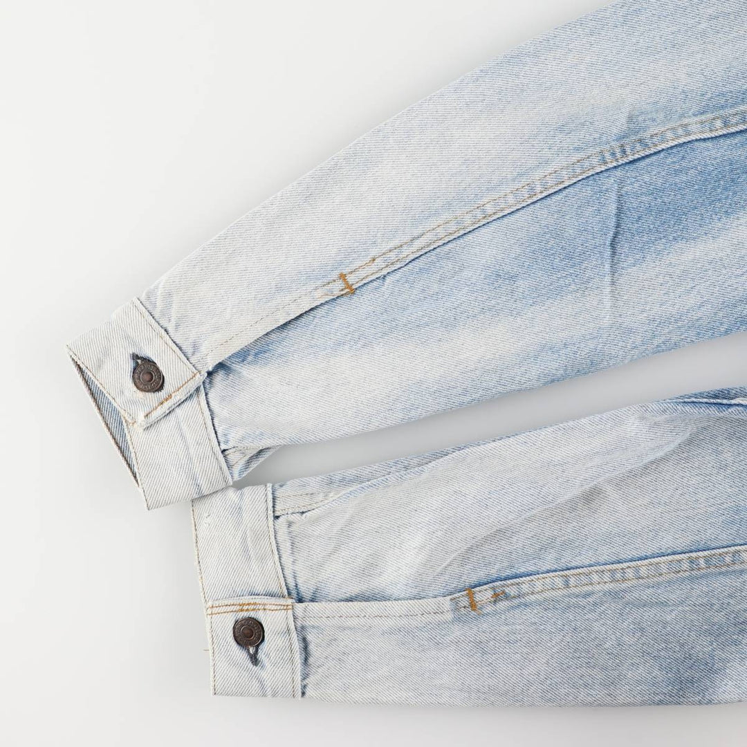 90'S Levi's denim jacket, denim jacket, made in the USA, men's size S, vintage unclear blue type Vintage Second Hand