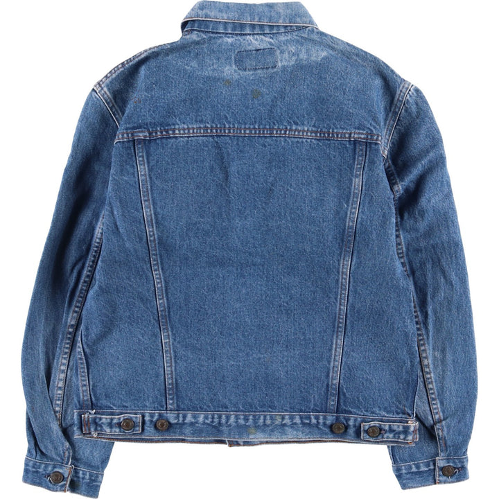 Vintage 1980'S Levi's 70500-0217 Euro Model Denim Jacket, Made in France, Men's Size Medium unclear blue type Vintage Second Hand