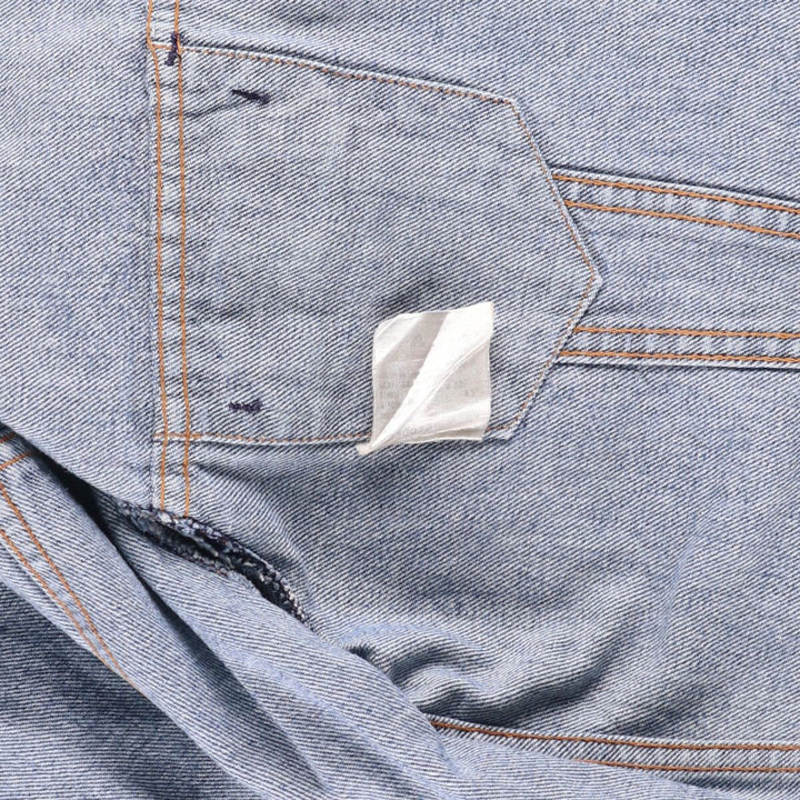 Vintage 1980'S Levi's 70500-0217 Euro Model Denim Jacket, Made in France, Men's Size Medium unclear blue type Vintage Second Hand
