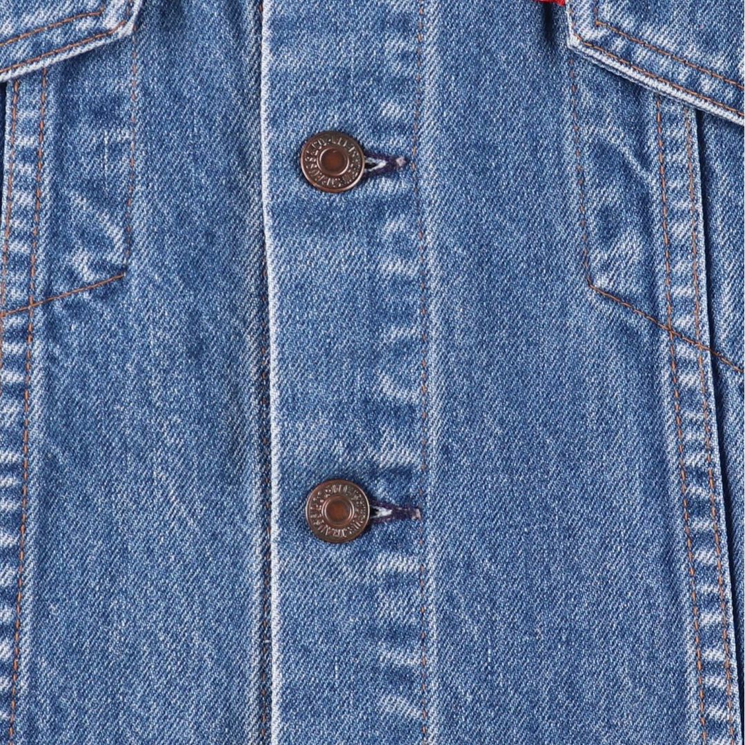 Vintage 1980'S Levi's 70500-0217 Euro Model Denim Jacket, Made in France, Men's Size Medium unclear blue type Vintage Second Hand