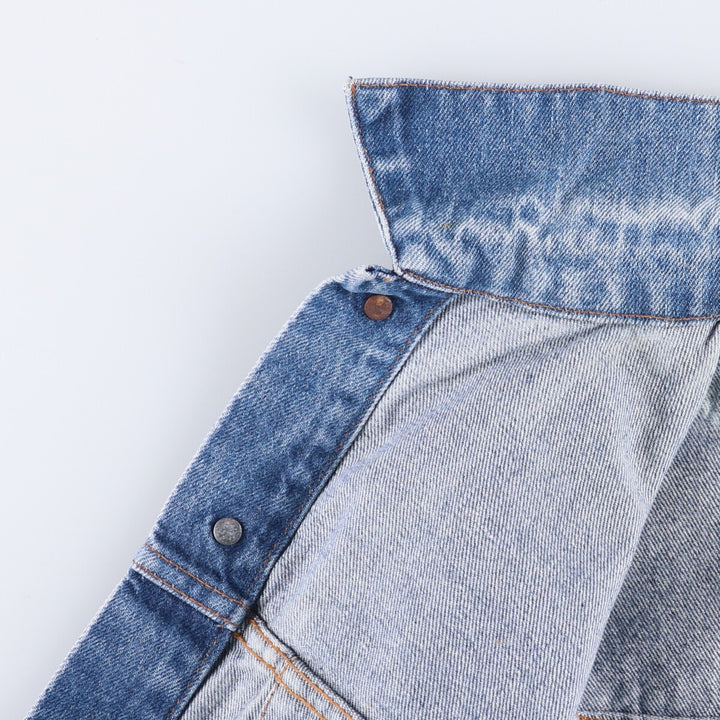 Vintage 1980'S Levi's 70500-0217 Euro Model Denim Jacket, Made in France, Men's Size Medium unclear blue type Vintage Second Hand