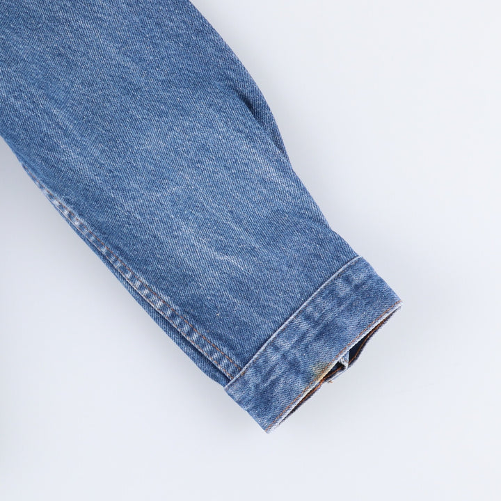 Vintage 1980'S Levi's 70500-0217 Euro Model Denim Jacket, Made in France, Men's Size Medium unclear blue type Vintage Second Hand