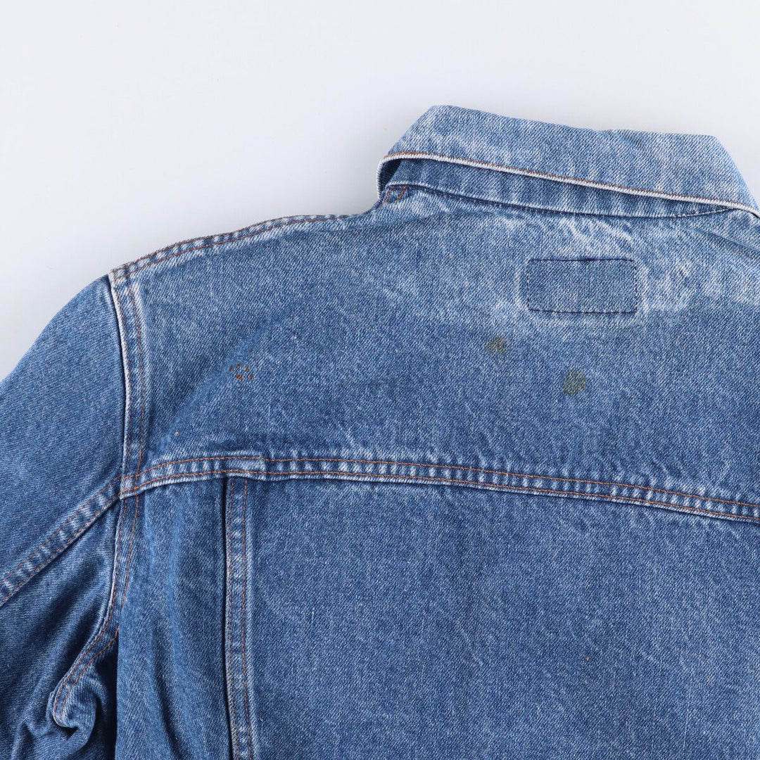 Vintage 1980'S Levi's 70500-0217 Euro Model Denim Jacket, Made in France, Men's Size Medium unclear blue type Vintage Second Hand