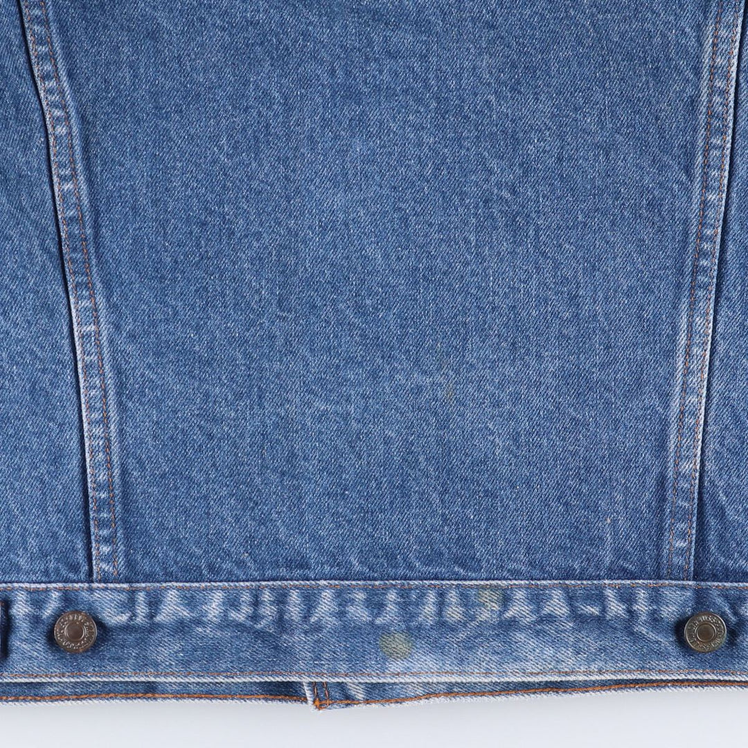 Vintage 1980'S Levi's 70500-0217 Euro Model Denim Jacket, Made in France, Men's Size Medium unclear blue type Vintage Second Hand