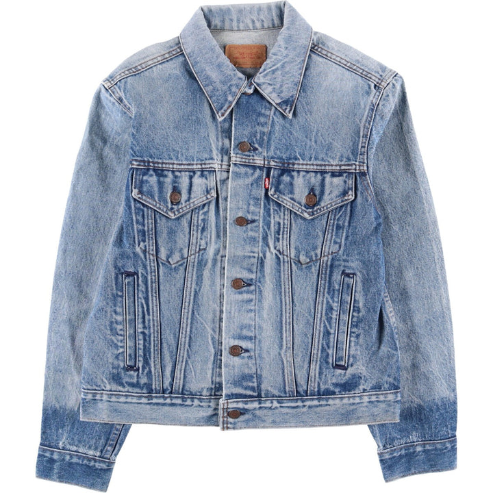 80s~90'S Levi's 70506-0216 denim jacket, denim jacket, made in USA, men's size M, vintage cotton blue type Vintage Second Hand