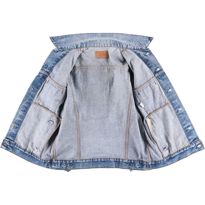 80s~90'S Levi's 70506-0216 denim jacket, denim jacket, made in USA, men's size M, vintage cotton blue type Vintage Second Hand