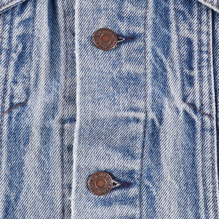 80s~90'S Levi's 70506-0216 denim jacket, denim jacket, made in USA, men's size M, vintage cotton blue type Vintage Second Hand