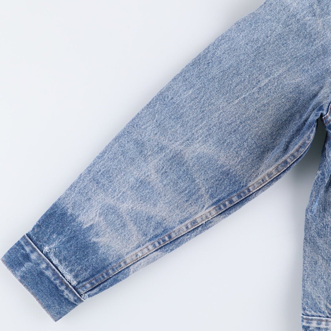 80s~90'S Levi's 70506-0216 denim jacket, denim jacket, made in USA, men's size M, vintage cotton blue type Vintage Second Hand