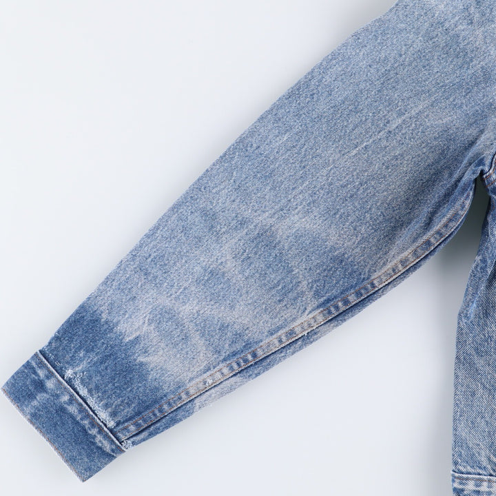 80s~90'S Levi's 70506-0216 denim jacket, denim jacket, made in USA, men's size M, vintage cotton blue type Vintage Second Hand