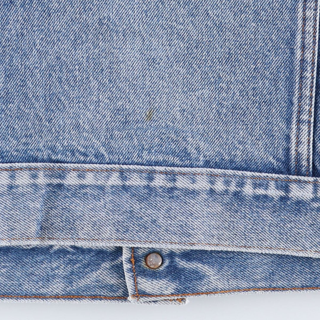 80s~90'S Levi's 70506-0216 denim jacket, denim jacket, made in USA, men's size M, vintage cotton blue type Vintage Second Hand