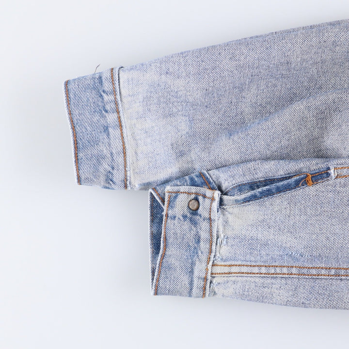 80s~90'S Levi's 70506-0216 denim jacket, denim jacket, made in USA, men's size M, vintage cotton blue type Vintage Second Hand