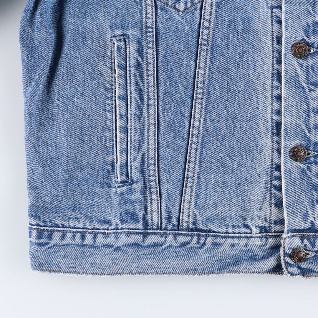 90'S Levi's 70503-0216 Denim Jacket, Men's Size XL, Vintage cotton blue type Vintage Second Hand
