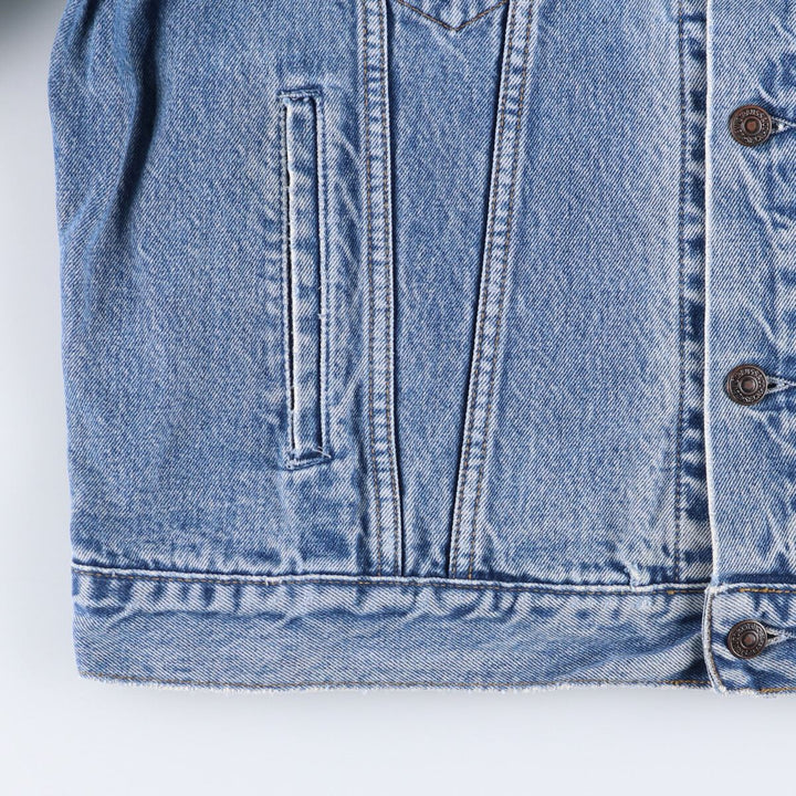 90'S Levi's 70503-0216 Denim Jacket, Men's Size XL, Vintage cotton blue type Vintage Second Hand