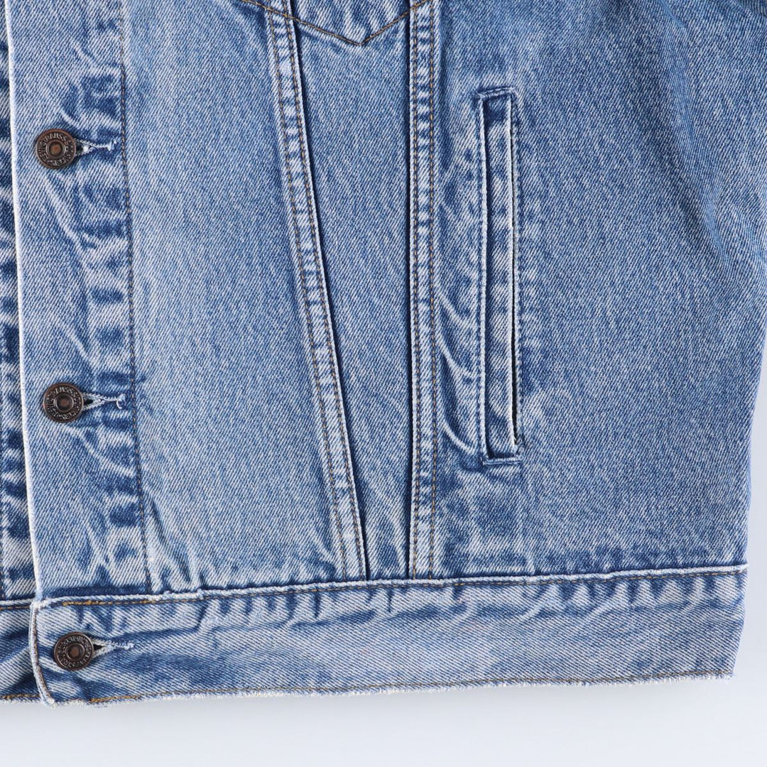 90'S Levi's 70503-0216 Denim Jacket, Men's Size XL, Vintage cotton blue type Vintage Second Hand