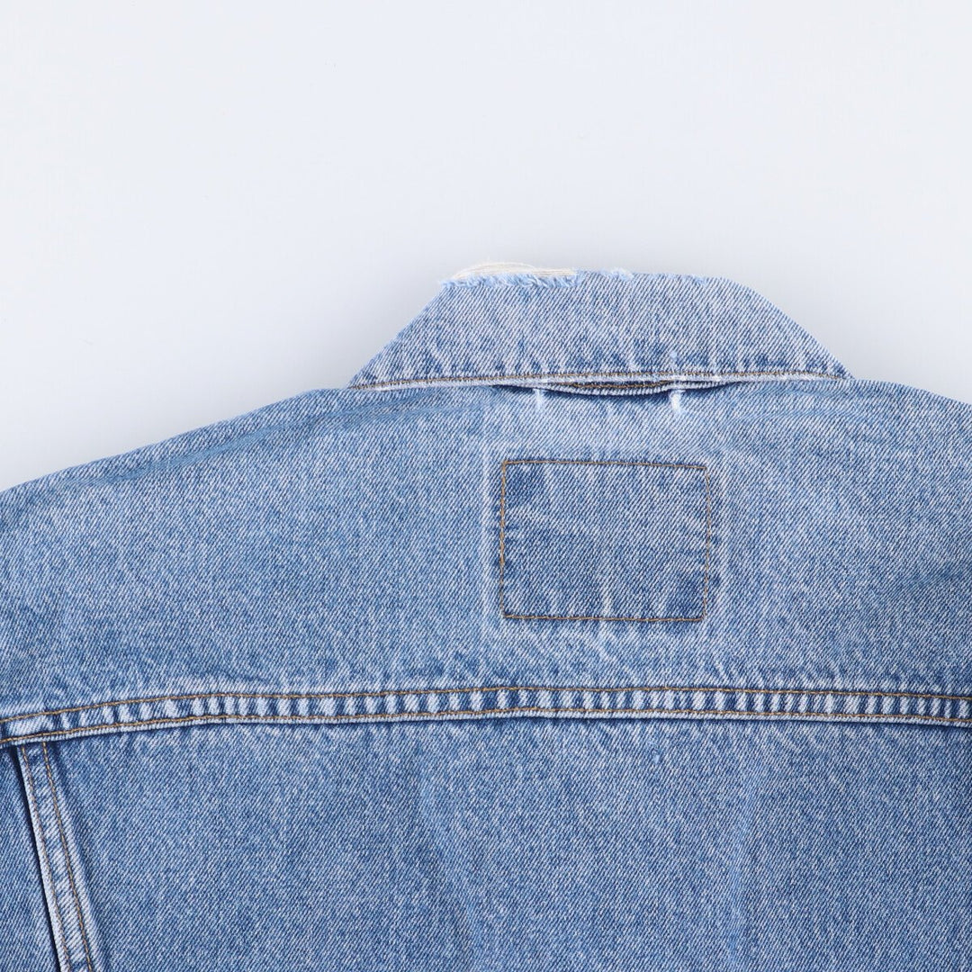 90'S Levi's 70503-0216 Denim Jacket, Men's Size XL, Vintage cotton blue type Vintage Second Hand