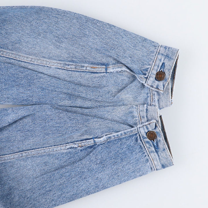 Levi's 70503-0214 Euro Model Denim Jacket, Made in England, Men's Size Small, Vintage cotton blue type Vintage Second Hand
