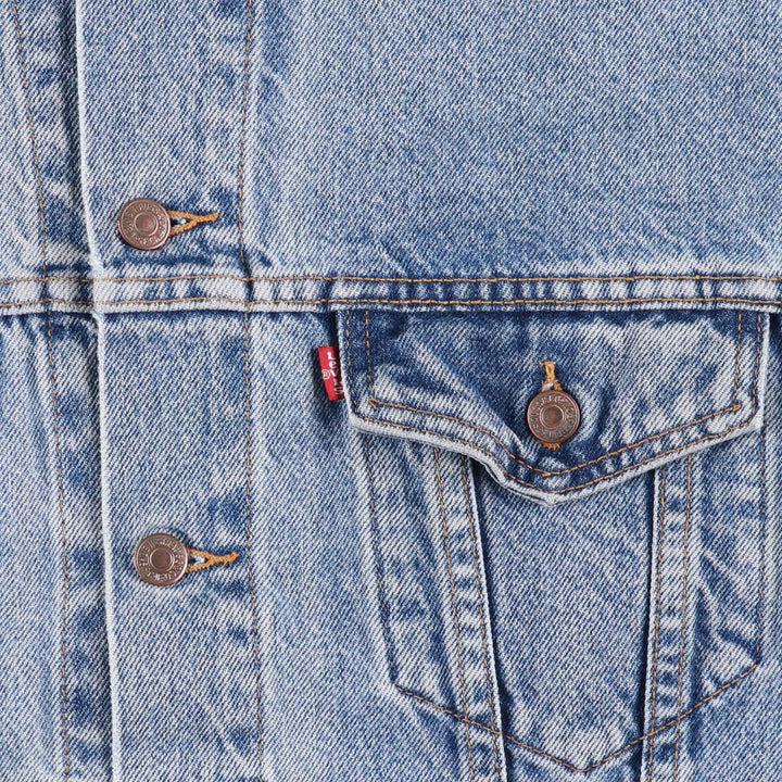 2000'S Levi's 70507-0389 denim jacket, men's size M cotton blue type Vintage Second Hand