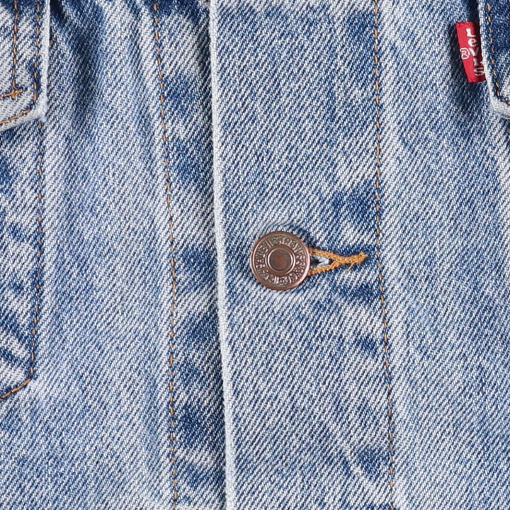 2000'S Levi's 70507-0389 denim jacket, men's size M cotton blue type Vintage Second Hand