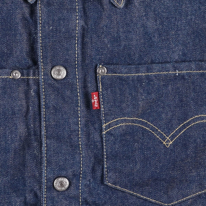 2000'S Levi's Engineered Euro Model Denim Jacket 70100-0835, Men's Size Medium cotton blue type Vintage Second Hand