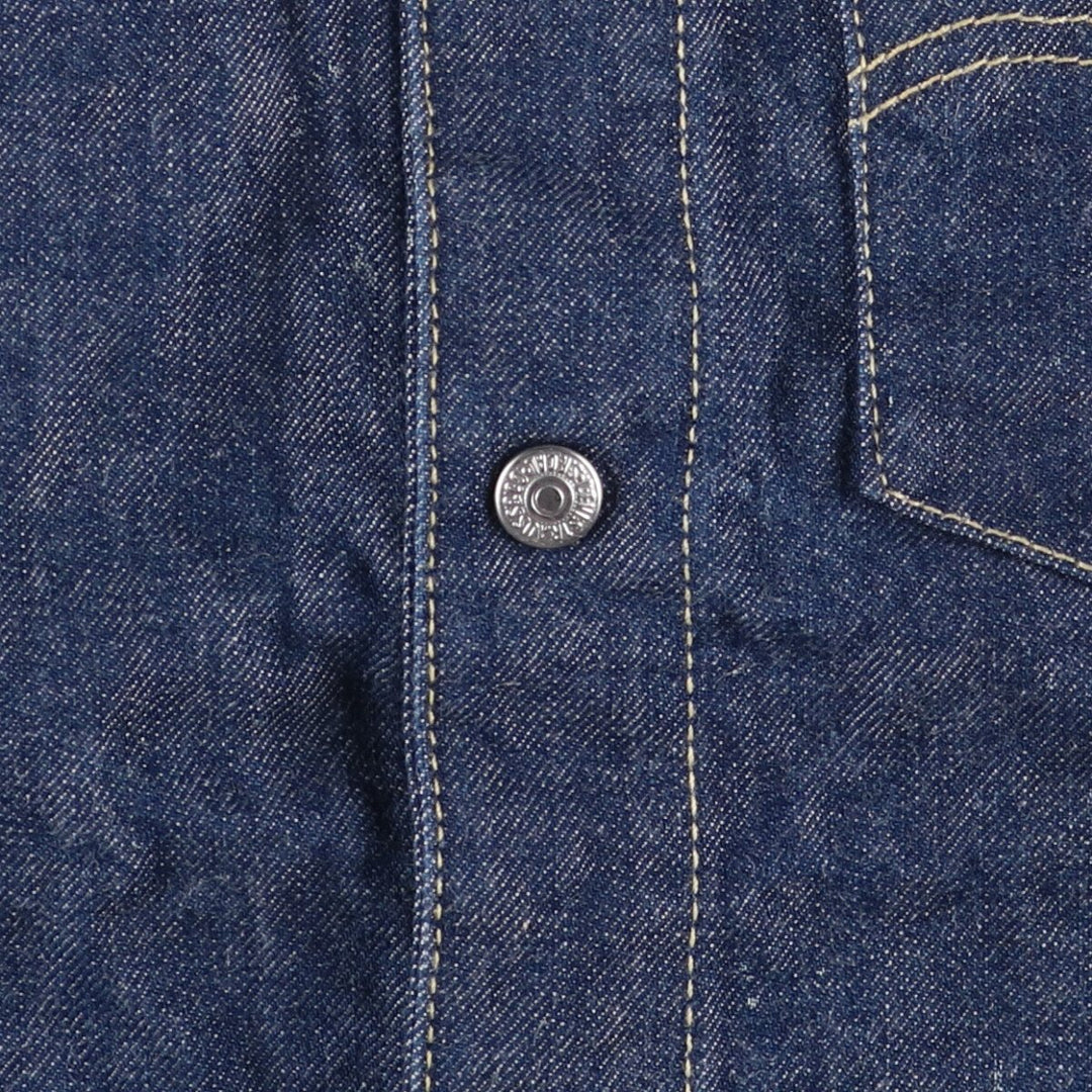 2000'S Levi's Engineered Euro Model Denim Jacket 70100-0835, Men's Size Medium cotton blue type Vintage Second Hand