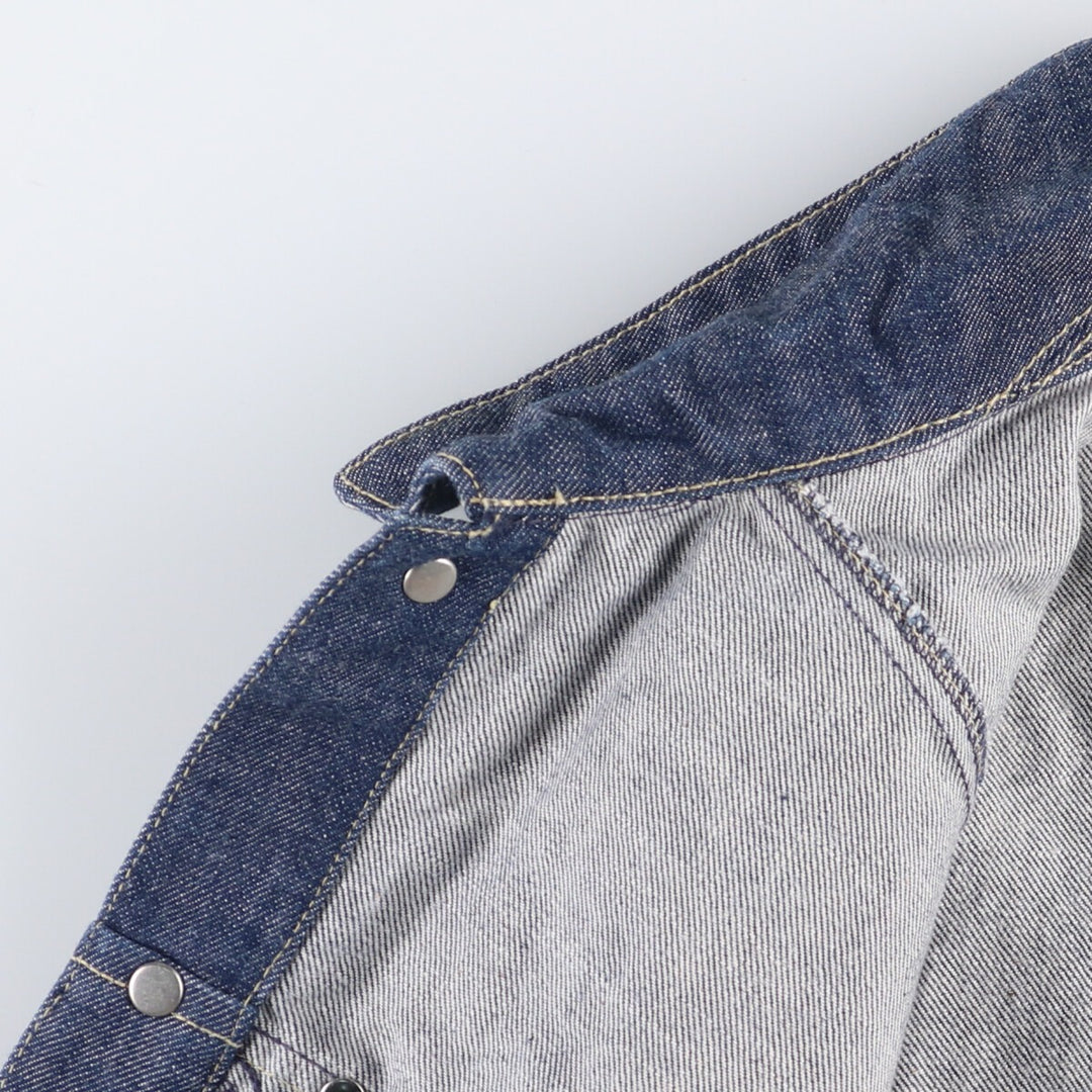 2000'S Levi's Engineered Euro Model Denim Jacket 70100-0835, Men's Size Medium cotton blue type Vintage Second Hand