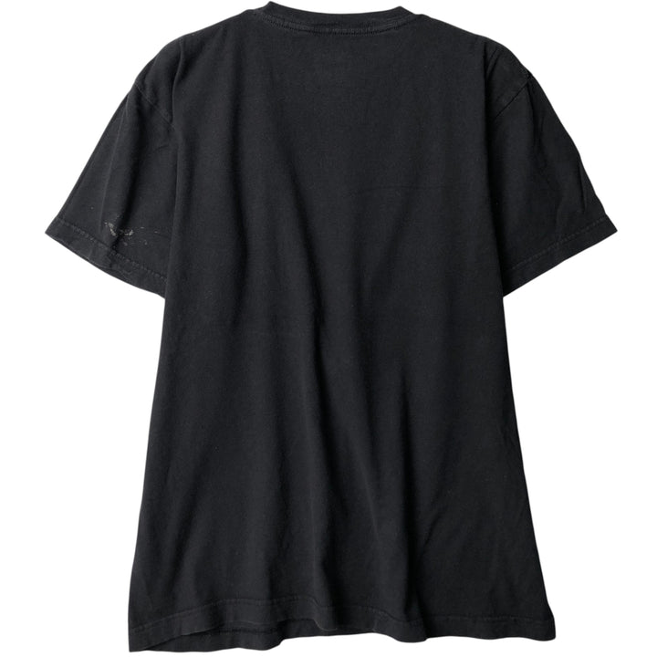 THE BEATLES Band T-shirt, Men's M size cotton black type Vintage Second Hand