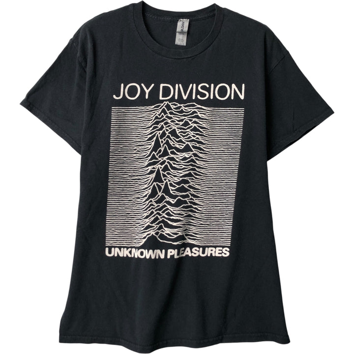 Gildan Joy Division Band T-Shirt, Men's Size Large cotton black type Vintage Second Hand