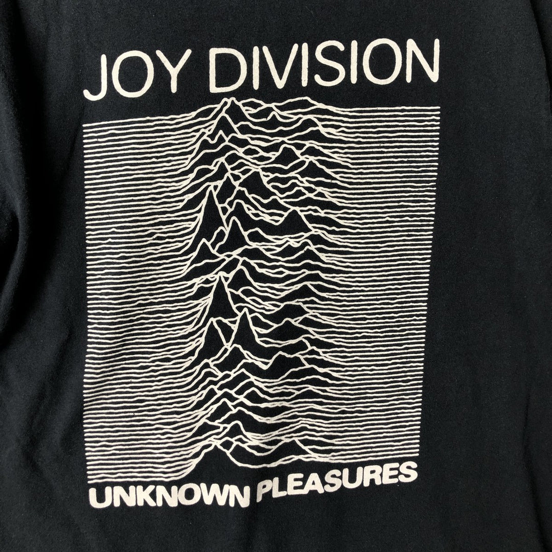 Gildan Joy Division Band T-Shirt, Men's Size Large cotton black type Vintage Second Hand