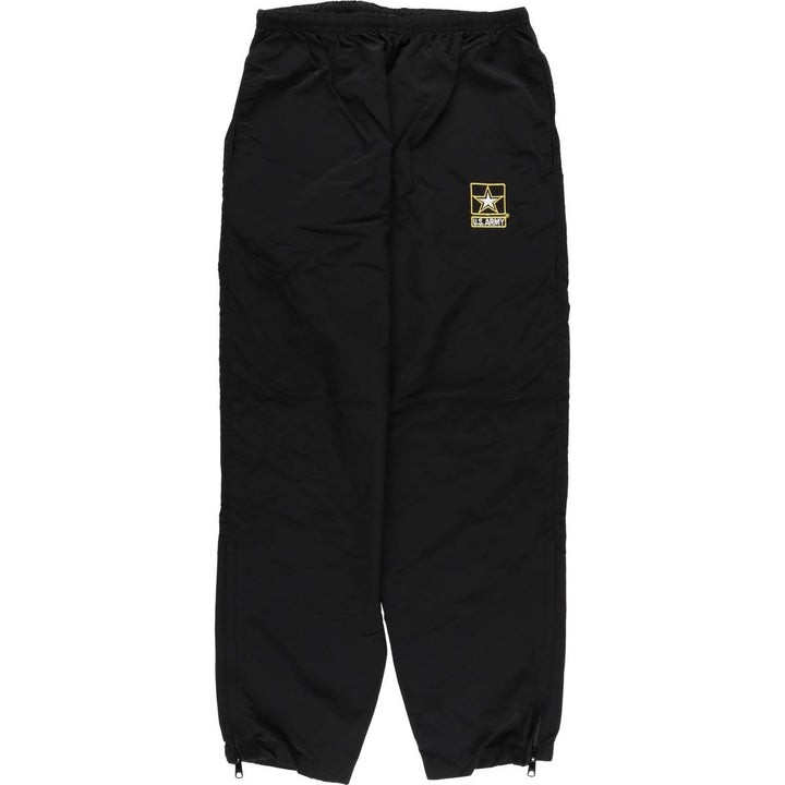 Authentic US Army APFU Training Pants, Nylon, Shaka Shaka Pants, Made in USA, Size L Nylon black type Vintage Second Hand