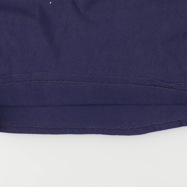 Vintage 1980'S ARTEX College T-Shirt, Made in USA, Men's Size L cotton navy blue type Vintage Second Hand