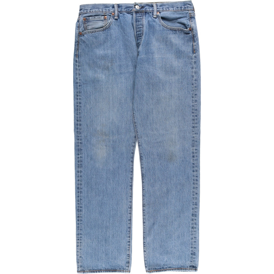 Levi's 501 straight denim pants for men, size W35 cotton blue type Vintage Second Hand
