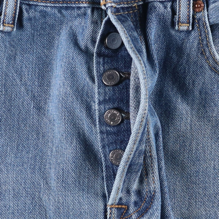 Levi's 501 straight denim pants for men, size W35 cotton blue type Vintage Second Hand