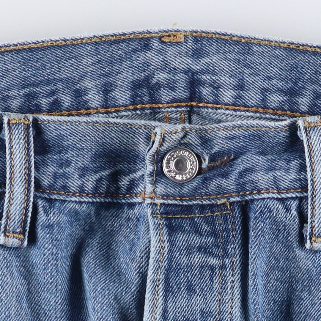 Levi's 501 straight denim pants for men, size W35 cotton blue type Vintage Second Hand